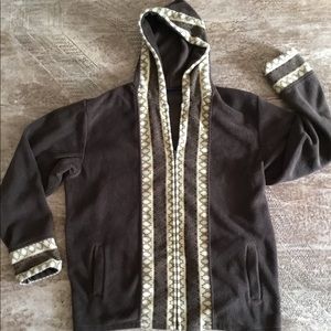 Nick & Sarah Sport Warm Zip Up SWEATER LARGE